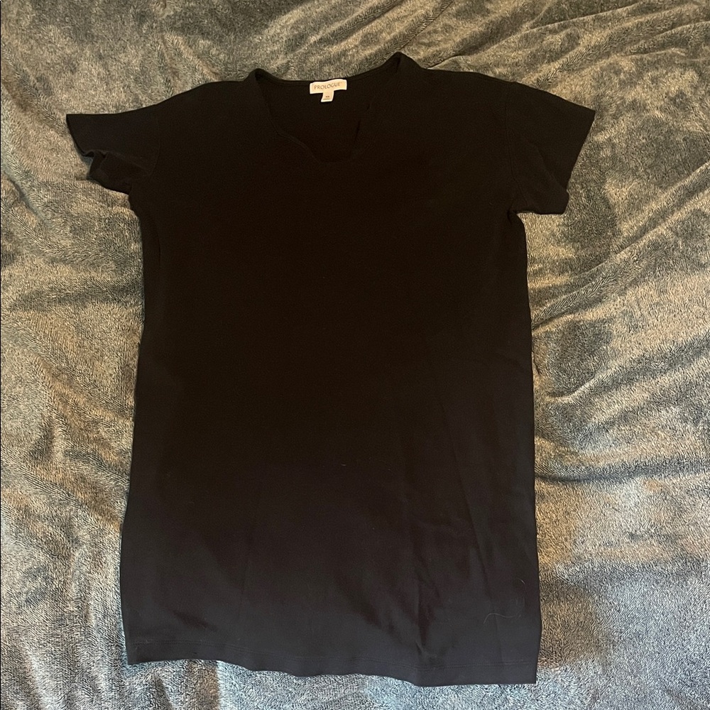Black Short Sleeve Dress